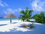 White Sands of Maldives Beaches 4:3