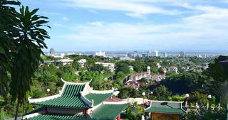Cebu City Cityscape From Taoist Temple, Philippines 513 17:9