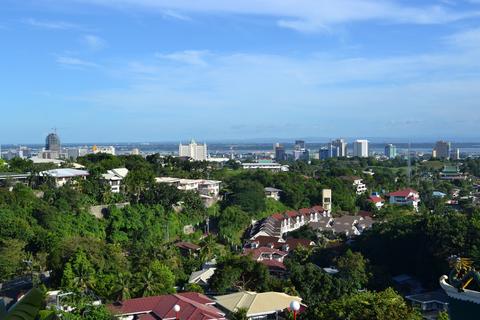 Cebu City Cityscape From Taoist Temple, Philippines 526 3:2