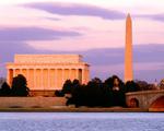Washington Monument and Lincoln Memorial, Washington DC, 5:4