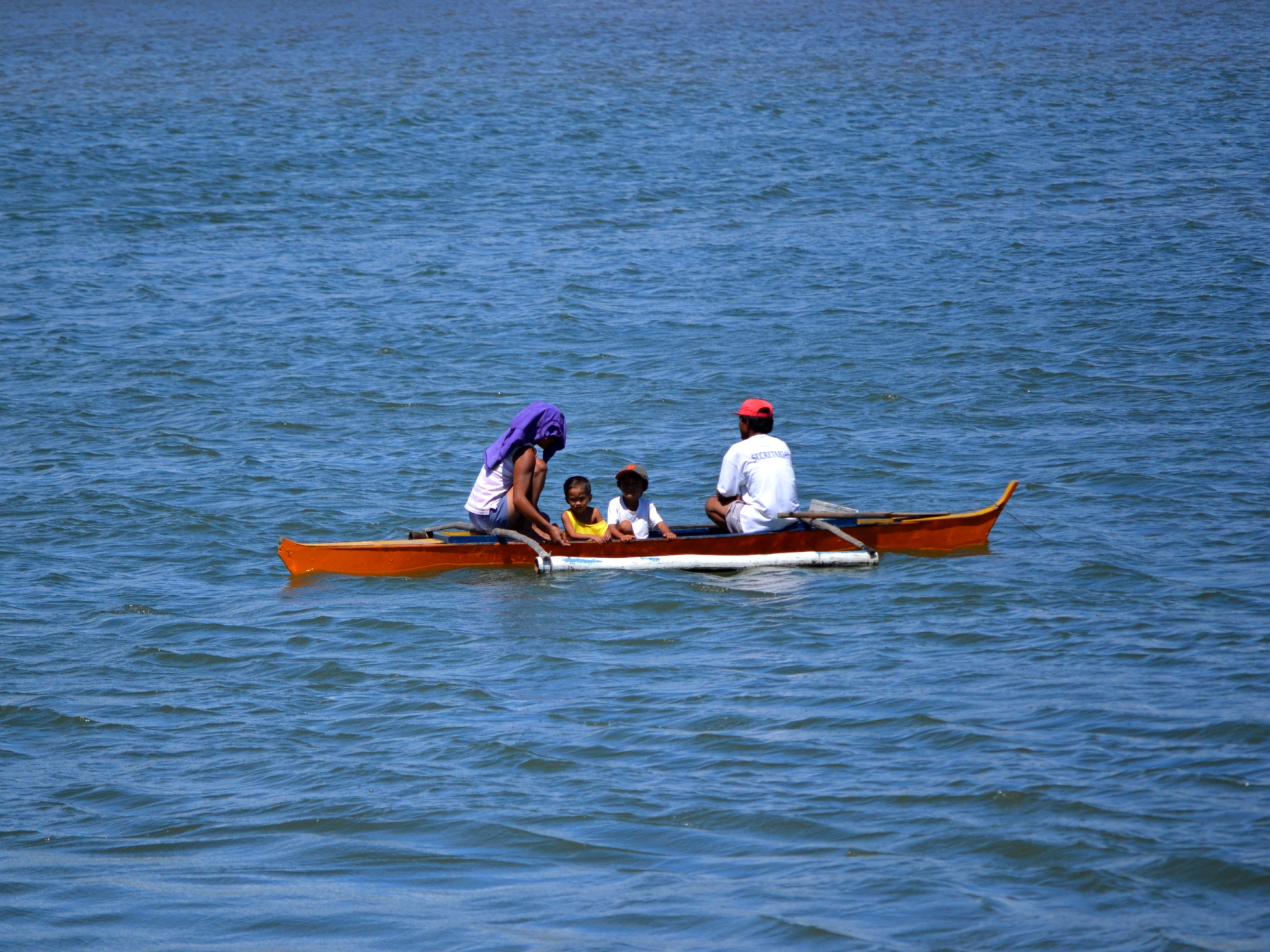 Fisher Persons In Cebu Port Area, Cebu, Philippines, 4:3
