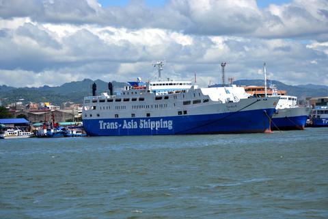 Trans-Asia Shipping Vessel Docked At The Cebu Port, Philippines, 32