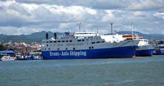 Trans-Asia Shipping Vessel Docked At The Cebu Port, Philippines, 179